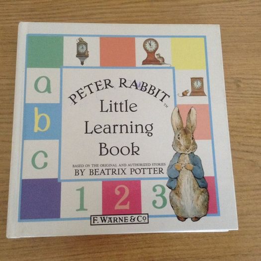 Peter rabbit learning book