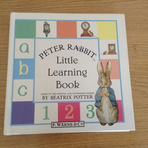 Peter rabbit learning book