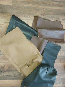 Leather off cuts