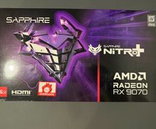 Sapphire Nitro+ AMD Radeon RX 9070 Gaming OC Video Card, 16GB, HDMI/Dual DP Brand New Sealed .
