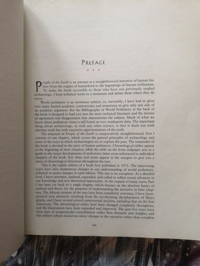 People of the Earth - A introduction to World Prehistory