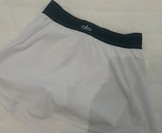 white skirt