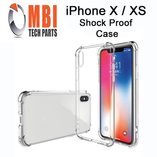 iPhone X XS Thin Silicone Case Gel Clear TPU Back Protective Cover