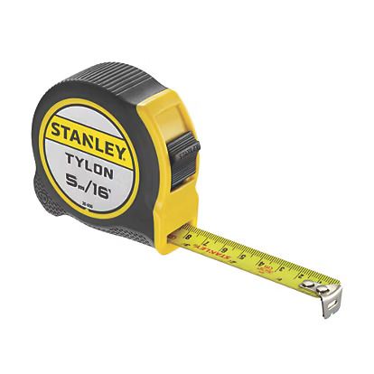 Stanley 5 metre tape measure x 3