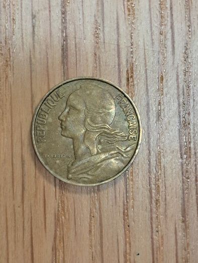 France 20 centimes Coin