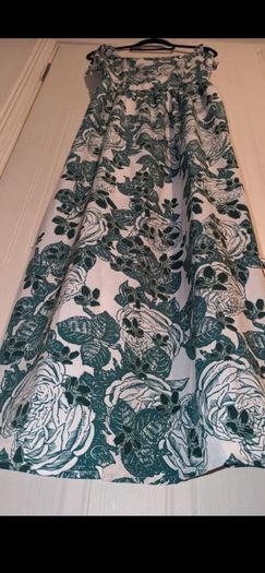 Summer dress green floral