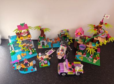 Lego Friends Retired Jungle/Animal rescue Sets Bundle