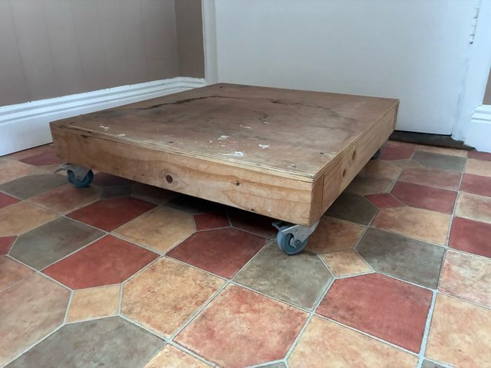 Wooden furniture dolly