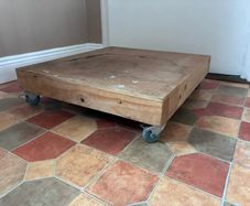 Wooden furniture dolly