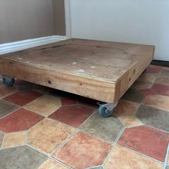 Wooden furniture dolly