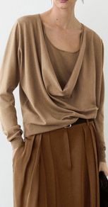Massimo Dutti cotton blend knit sweater BNWT