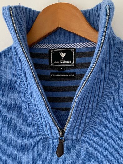 John Partridge Quarter-zip Sweater