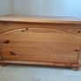 Solid Pine Blanket Box Image 2