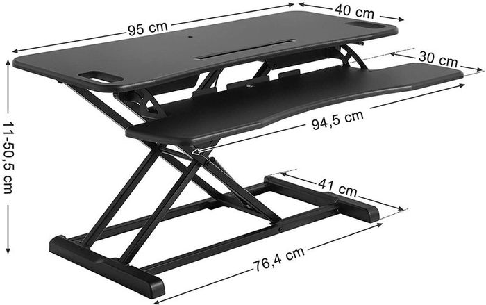 Height Adjustable Seat Standing Desk - Free Delivery Nationwide
