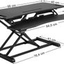 Height Adjustable Seat Standing Desk - Free Delivery Nationwide Image 2