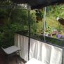 Outdoor Bar Gazebo Set with Glass Countertops & Stools Image 3