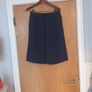 Navy Culottes.  S.16 New-No Tag. Image 2
