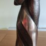 Happy Family Statue, 23 CM, Three Family Parents With New Born Baby Statue, Bonded Bronze, Couple With Baby, Family Gift, Anniversary, Gift. Image 4