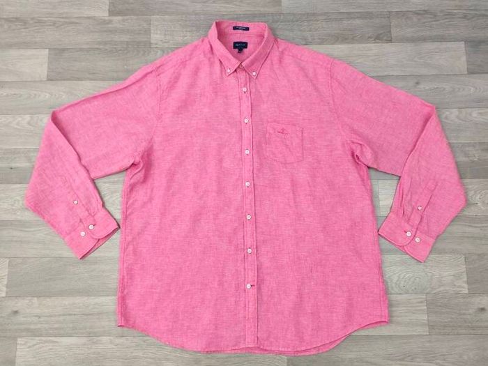 Gant 100% Linen Button Down Short Mens 3XL