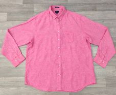 Gant 100% Linen Button Down Short Mens 3XL