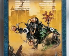 Warhammer 40k Oldhammer Metal Ork Big Mek with Shokk Attack Gun
