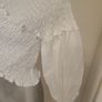 Zara white crop off shoulders blouse UK8 EU36 Postage included Image 4