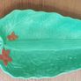 1930 Beswick Ware England Lettuce Leaf Serving Bowl Dish Plate Barbeques Parties Image 4