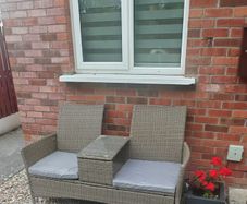 2 Seater Rattan Garden