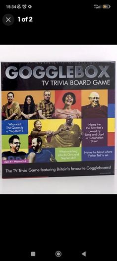 Gogglebox TV Trivia Board Game