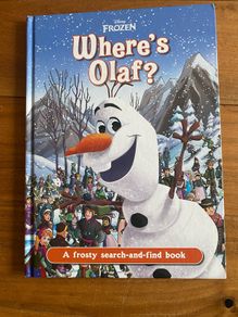 Where's Olaf?: A Disney Frozen search-and-find book - Hardcover