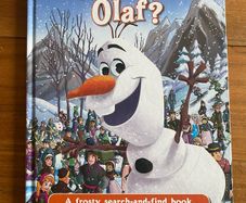 Where's Olaf?: A Disney Frozen search-and-find book - Hardcover