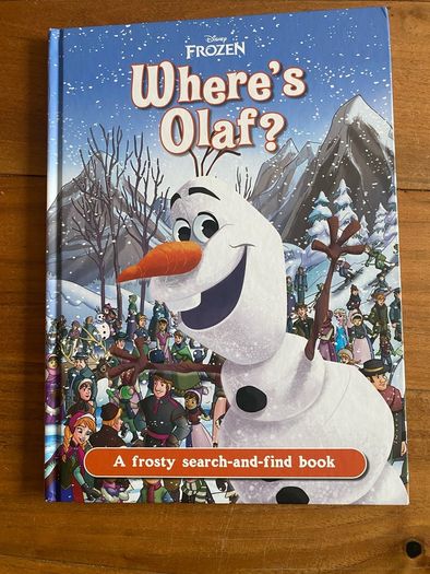 Where's Olaf?: A Disney Frozen search-and-find book - Hardcover