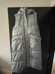 Women's puffer gilet jacket