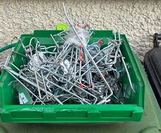 JOB LOT Assorted Shop Retail Merchanidising Peg Board Hooks