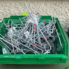 JOB LOT Assorted Shop Retail Merchanidising Peg Board Hooks