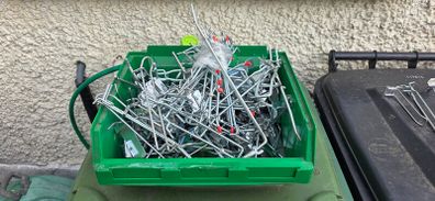 JOB LOT Assorted Shop Retail Merchanidising Peg Board Hooks