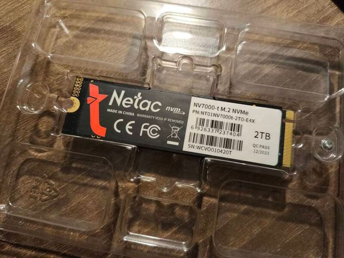 2tb Nvme Ssd Natec Nv7000 M.2 2280 PCIE 4.0 7300/6700mb/s 1280tbw