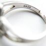 Vintage Lotus Sterling Silver 925 Ring (adjustable size) 2,72g Image 8