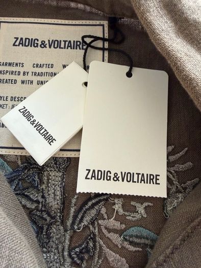 Zadig and Voltaire Ladies Linen Jacket XS