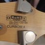 Cort Curbow 4 Bass Cherry Red Sparkle Image 5