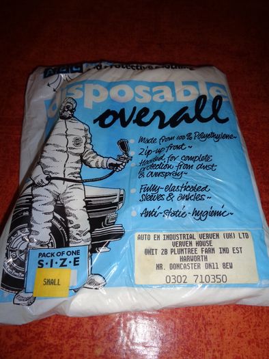 Disposable Overall x 3 for Sale