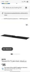 IKEA Besta TV panel
