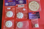 Dolls house ceiling roses