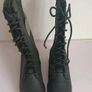 Hush Puppies Chamber Moto Black Leather Waterproof Boots UK 3 EU 36 Wide New  CAN POST Image 7