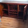 solid mango wood sideboard bar cabinet drinks cabinet 145cm solid wood Image 5
