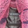 Burgundy and black faux fur coat (free post) Image 3