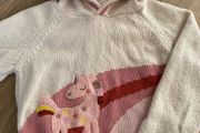 Unicorn Jumper with hood - NEXT (3-4yrs)