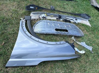 Audi q4 etron lh wing and front parts