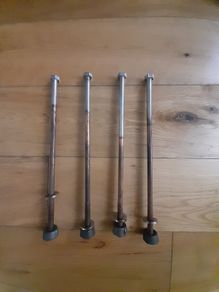 4x New Rod Brake Handlebar Long Bolts with expander nuts