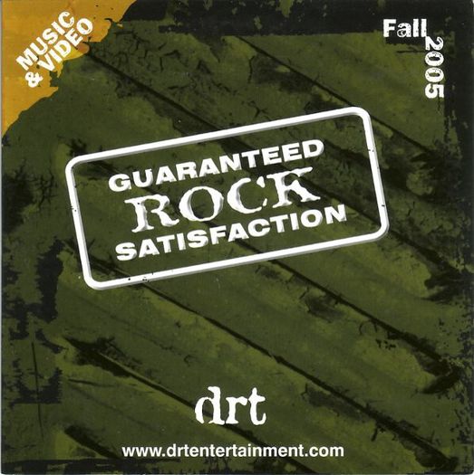 DRT Entertainment Guaranteed Rock Satisfaction Fall 2005 CD Promo